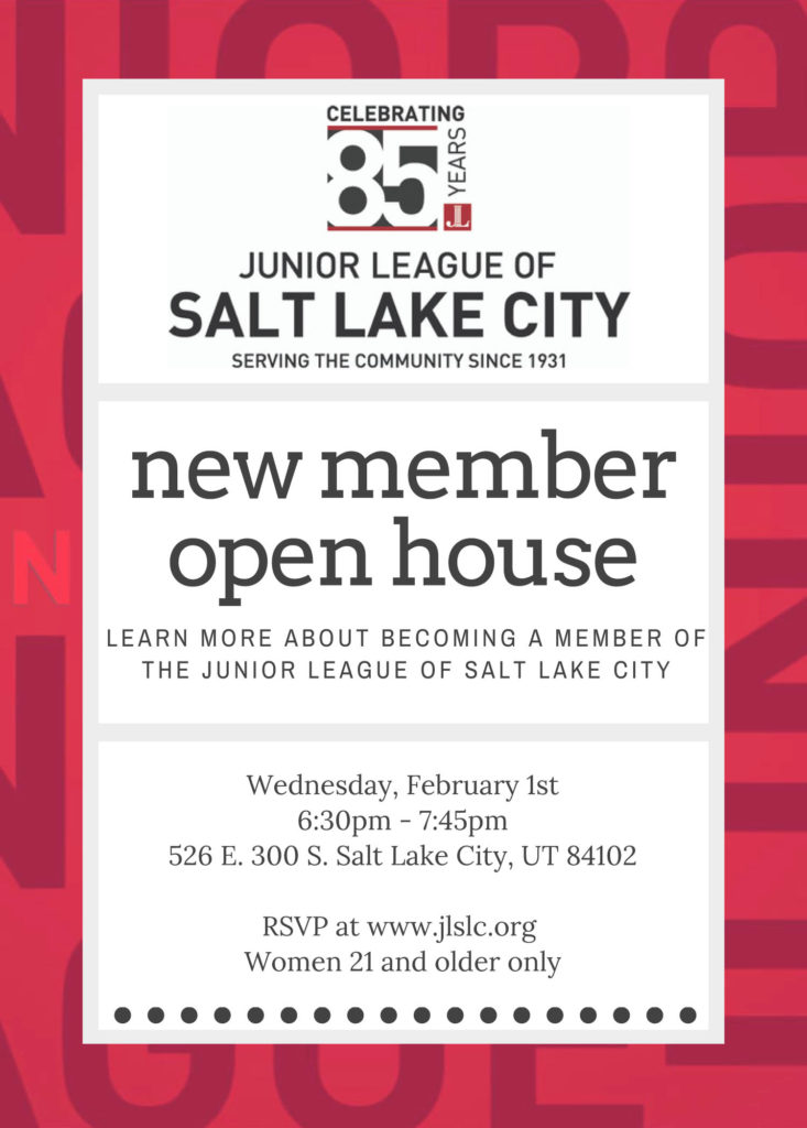 The Junior League of Salt Lake City would like to invite you to